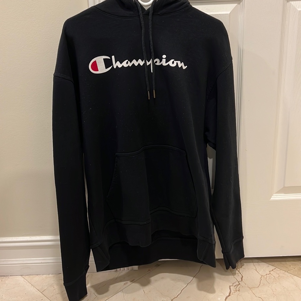 Champion hoodie all black